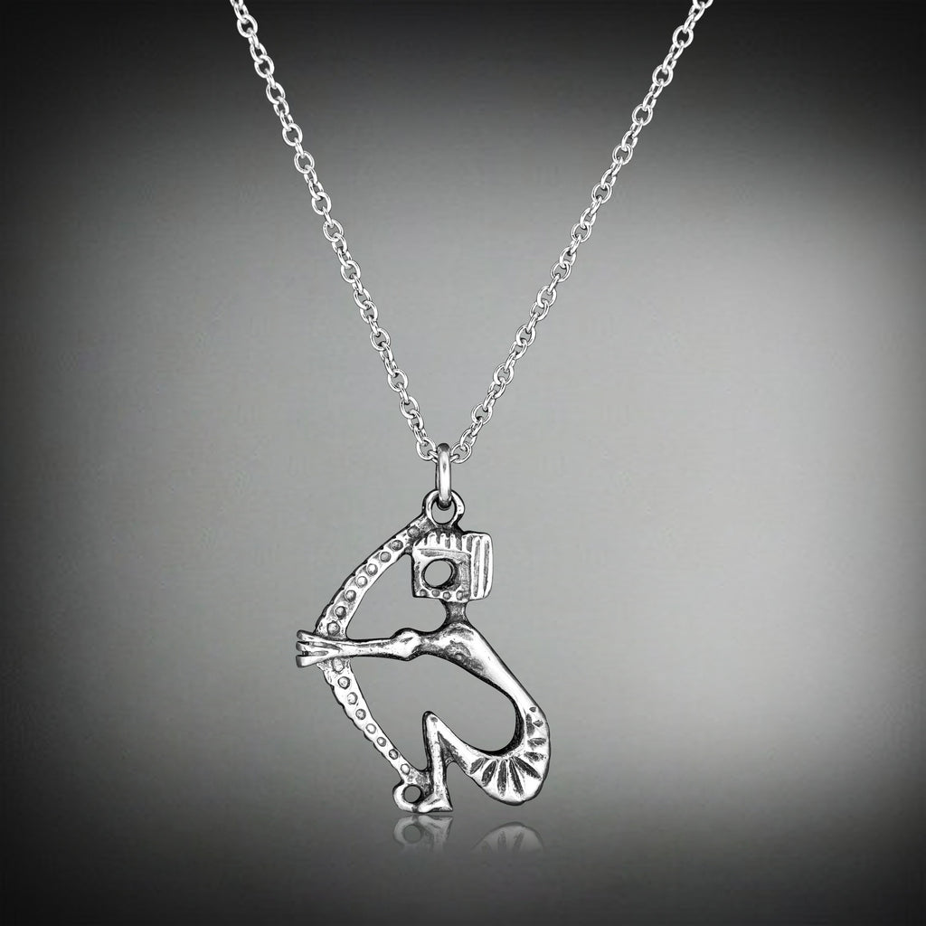 "SAGITTARIUS" Zodiac silver pendant