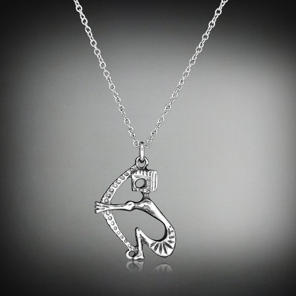 "SAGITTARIUS" Zodiac silver pendant