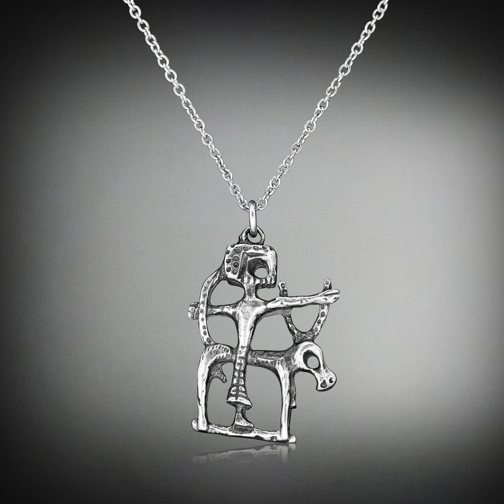 "TAURUS" Zodiac silver pendant